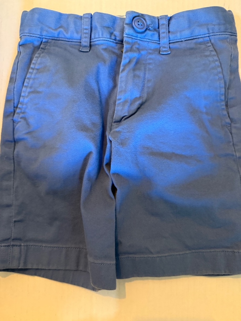 J. Crew Factory Boys Blue Flat-Front Gramercy Flex Chino Short